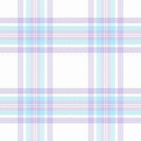 Textile check plaid of fabric background texture with a pattern seamless tartan. vector