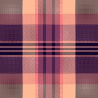 Tartan seamless pattern of fabric check with a plaid textile background texture. vector