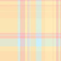 Good fabric pattern check, isolation texture plaid background. Customize textile seamless tartan in light and amber colors. vector
