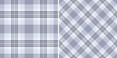 Check seamless of background texture plaid with a tartan textile pattern fabric. vector