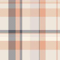 Textile check fabric of seamless background tartan with a texture pattern plaid. vector
