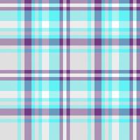 Seamless pattern of background plaid fabric with a textile texture tartan check. vector