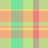 Pattern fabric plaid of seamless tartan with a check background textile texture. vector