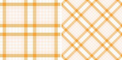 Texture seamless of background plaid pattern with a fabric check tartan textile. Set in christmas colors for wide grid paper. vector