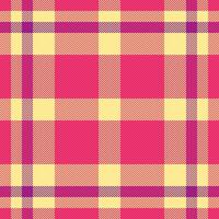 Plaid background textile of seamless texture check with a pattern fabric tartan . vector