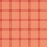 Plaid check pattern. Seamless fabric texture. Tartan textile print. vector