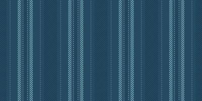 Mature fabric background vertical, product pattern lines stripe. Symmetry texture textile seamless in cyan color. vector