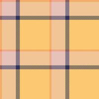 Plaid seamless pattern. Check fabric texture. textile print. vector