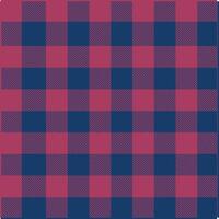 Plaid check pattern. Seamless fabric texture. Tartan textile print. vector