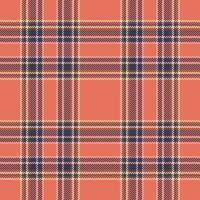 Plaid seamless pattern. Check fabric texture. textile print. vector