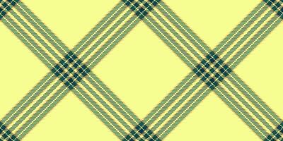 Professional texture fabric pattern, picnic check background. Other plaid tartan textile seamless in lime and dark colors. vector