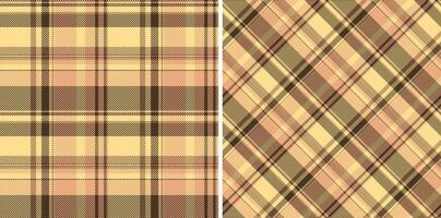 Pattern plaid tartan of background textile with a texture fabric check seamless. vector