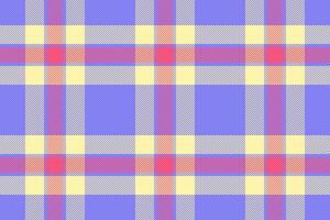 Seamless tartan background of pattern check plaid with a texture textile fabric. vector