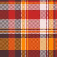 seamless textile of plaid tartan fabric with a check background texture pattern. vector