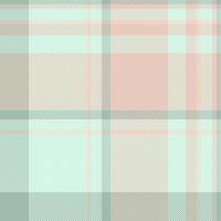 Gingham plaid seamless texture, shape tartan fabric . Madras textile check background pattern in light and pastel colors. vector