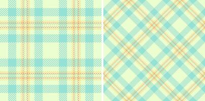 Tartan pattern check of plaid texture with a background seamless textile fabric. vector