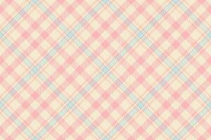 Pattern background tartan of fabric check with a plaid textile texture seamless. vector