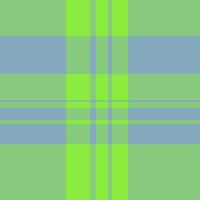 Manufacture seamless texture pattern, fibrous fabric background . Editable tartan textile plaid check in green and pastel colors. vector