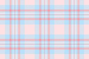 Hippie tartan pattern texture, colourful textile seamless . Mosaic plaid fabric check background in misty rose and light colors. vector