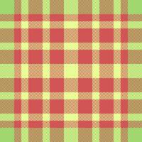 check pattern of background fabric plaid with a seamless tartan textile texture. vector