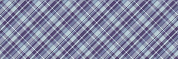 Purity tartan pattern texture, handkerchief background seamless check. Harvest fabric plaid textile in pastel and indigo colors. vector