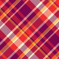 Pattern seamless texture of fabric tartan check with a background textile plaid . vector