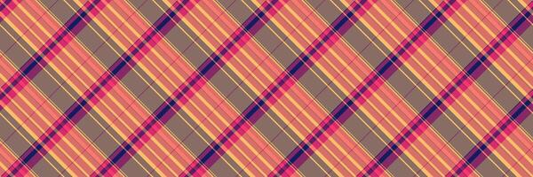 Smooth seamless tartan, printing fabric textile pattern. 20s texture check background plaid in red and pastel colors. vector