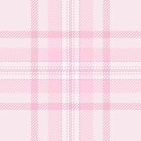 Textile tartan of seamless background pattern with a plaid check texture fabric. vector