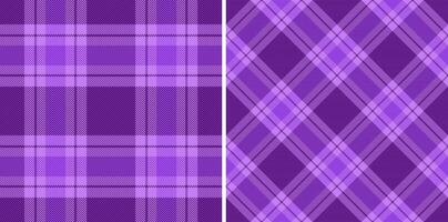 Plaid textile check of tartan seamless pattern with a texture background fabric. vector