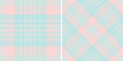 Fabric plaid textile of texture check with a background seamless tartan pattern. vector