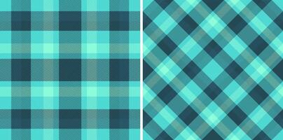 Fabric seamless background of check plaid with a texture textile pattern tartan. vector