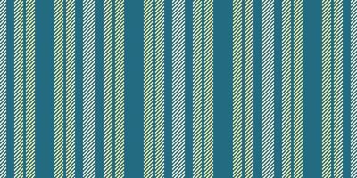Store seamless texture lines, golf fabric textile stripe. Layer pattern vertical background in cyan and yellow colors. vector