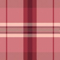 Texture background of pattern textile plaid with a check seamless tartan fabric. vector