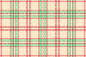 Seamless tartan fabric of texture textile with a check background pattern plaid. vector