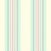 Cut out texture fabric pattern, tribal textile stripe lines. Manufacturing vertical seamless background in light and red colors. vector