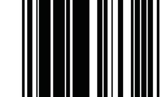 Pattern of vertical stripes, black and white thin and thick lines. Irregular stripe background, seamless texture. Abstract striped geometric design. vector