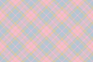 Tartan plaid background, diagonal check seamless pattern. fabric texture for textile print, wrapping paper, gift card, wallpaper. vector