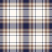 Plaid seamless pattern. Check fabric texture. textile print. vector