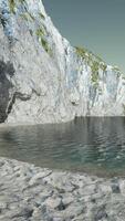View of the Atlantic Ocean and the cliffs video