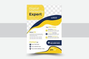 Corporate Book Cover Design Template in A4. Can be adapt to Brochure, Annual Report, Magazine,Poster, Business Presentation, Portfolio, Flyer, Banner, Website vector