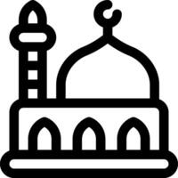 this icon or logo islamic new year icon or other where everything related to festival for islamic people and others or design application software vector