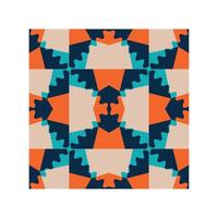 ILLUSTRATION 163 ABSTRACT PATTERN IN SQUARE SHAPE vector