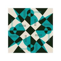 ABSTRACT GEOMETRIC REALMS, EXPLORING ARTISTIC DIMENSIONS vector