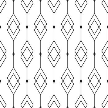 sin costura creativo geométrico modelo - elegante negro y blanco diseño. decorativo minimalista antecedentes. interminable textil impresión vector