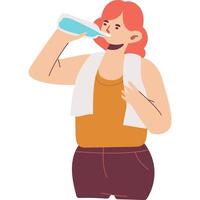 drink modern style cartoon character illustration vector