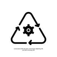 maintenance solid icon design good for web and mobile app vector