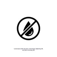 waterproof concept thin outline icon design good for web and mobile app vector