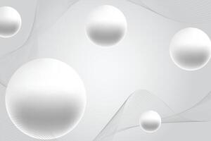 Abstract background with gradient circles vector