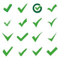 Approval mark. Quality mark. Check mark confirmation. vector
