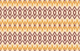 Ethnic abstract ikat art. Aztec ornament print. geometric ethnic pattern seamless color oriental. Design for background ,curtain, carpet, wallpaper, clothing, wrapping, Batik. vector